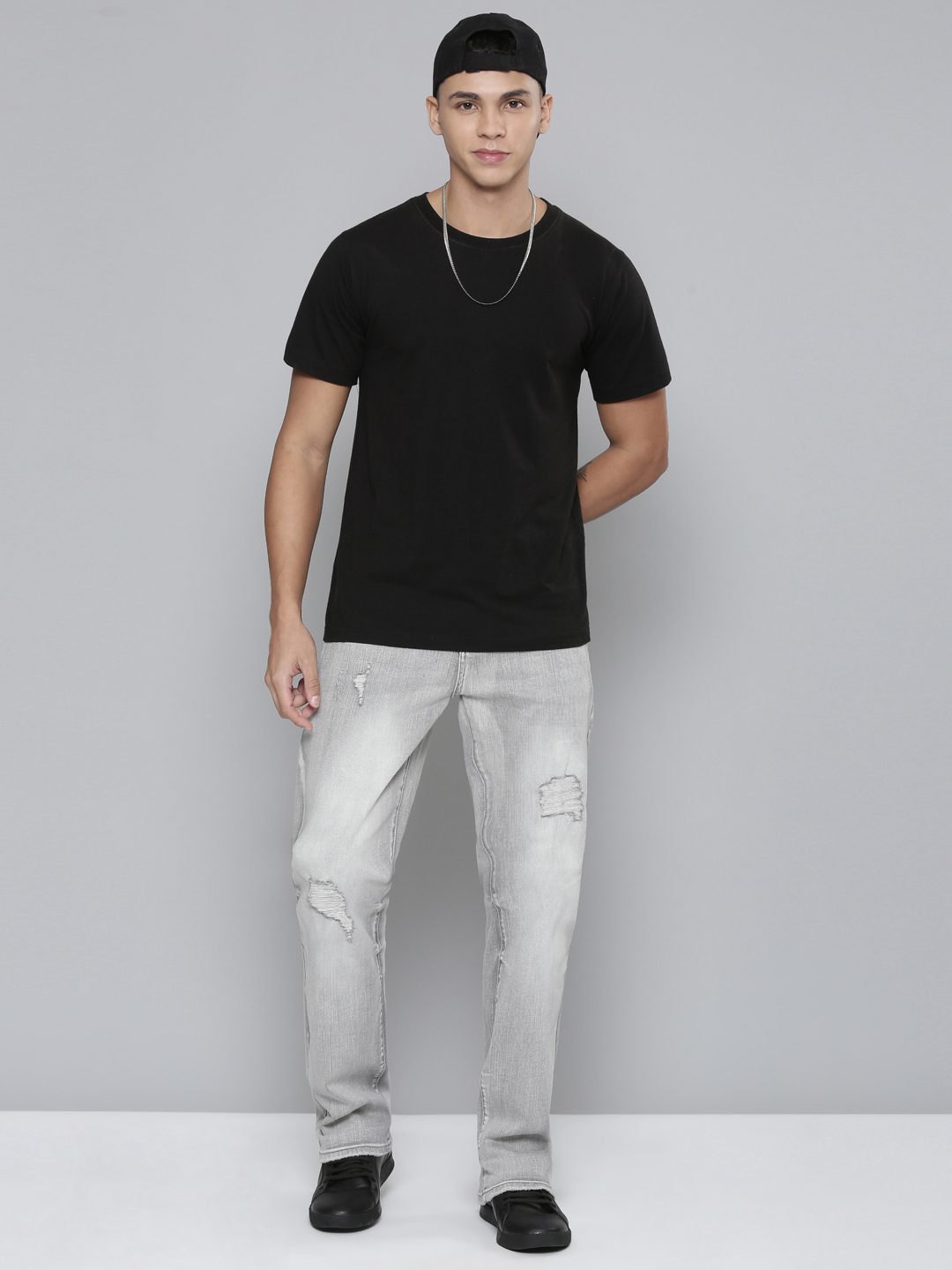 Waimea Grey Bleach Jeans (IM8113)
