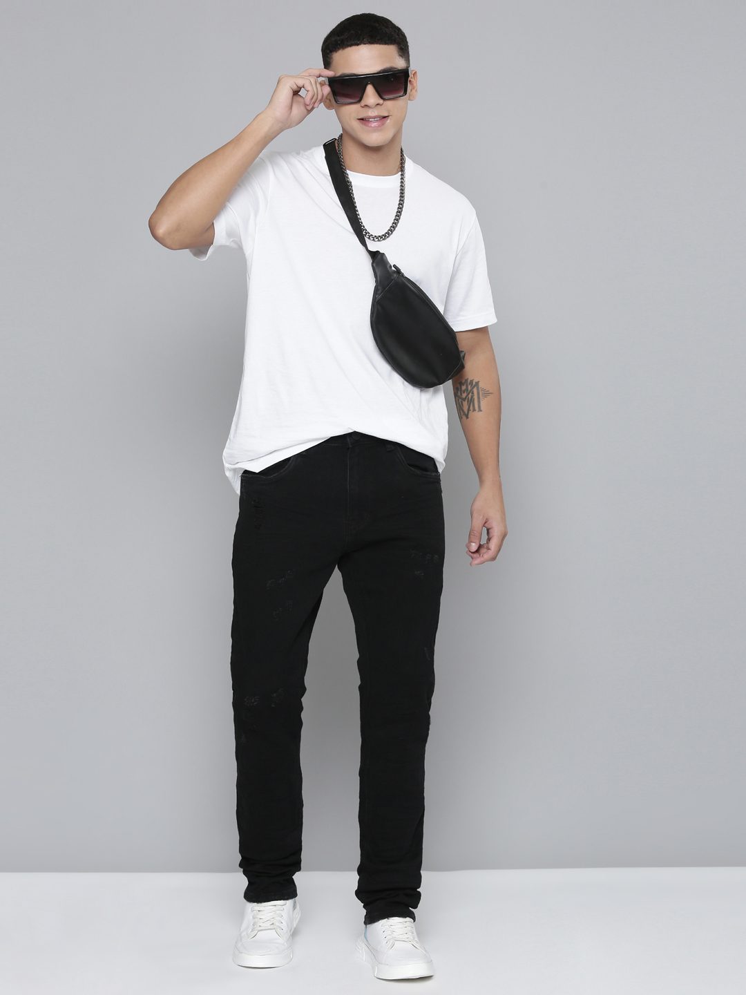 Waimea Jet Black Jeans (M8202)