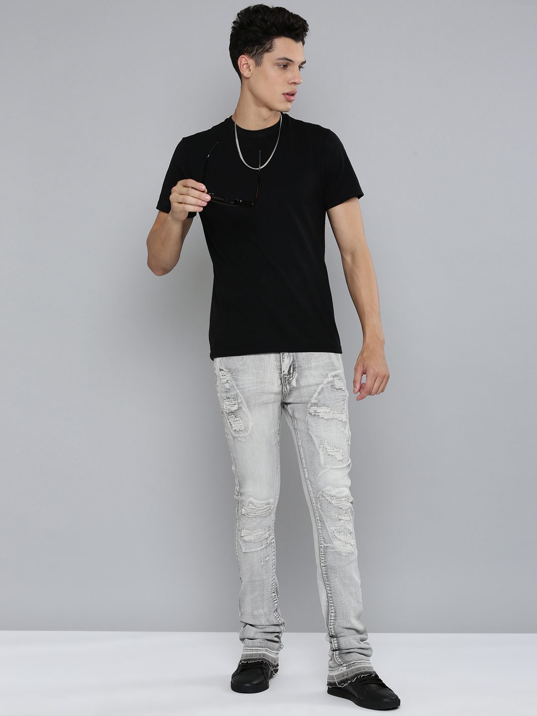 Waimea Grey Wash Jeans (M5829)