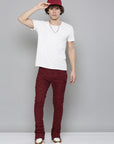 Waimea Burgundy Jeans (M5756)