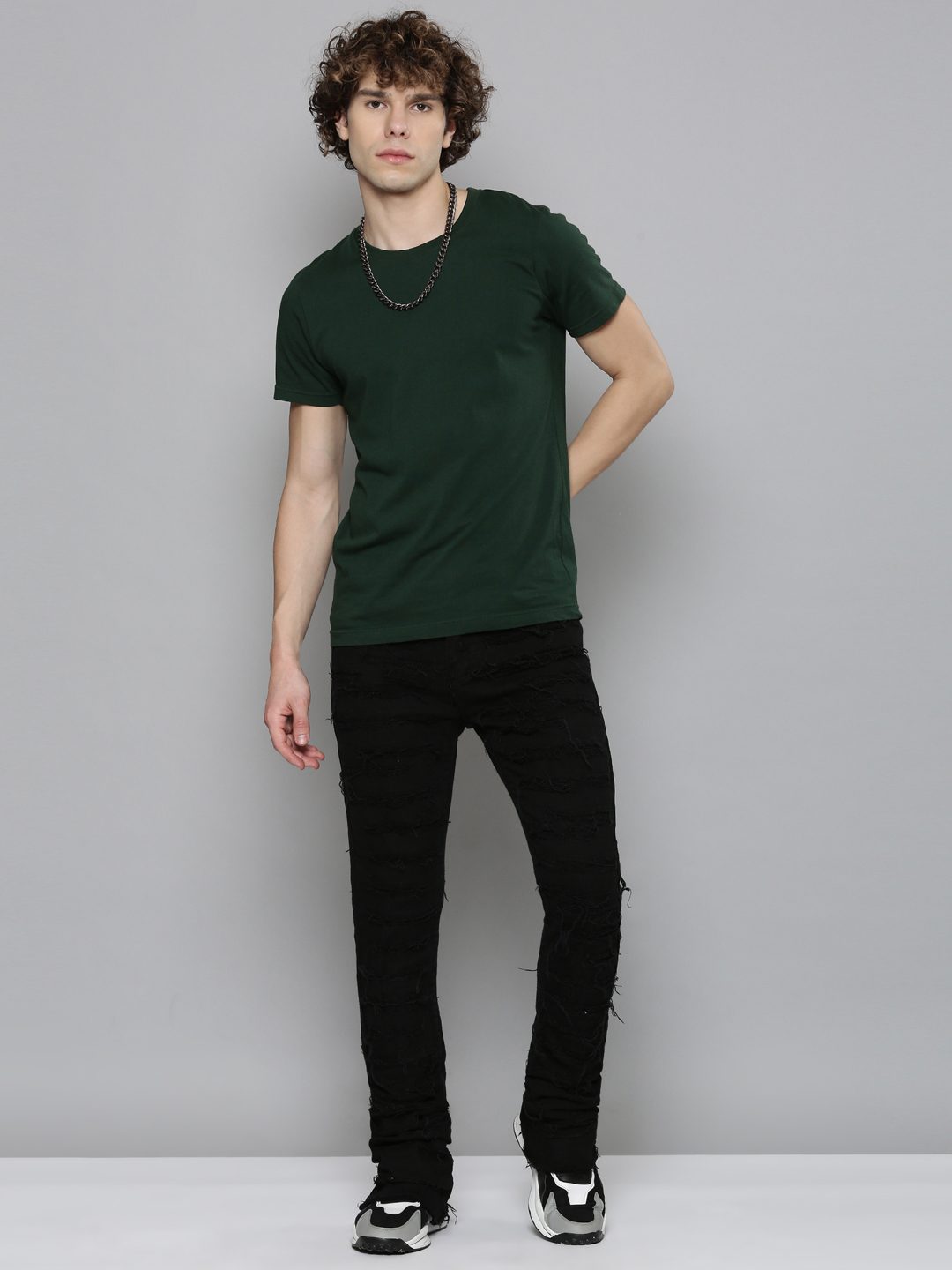 Waimea Jet Black Jeans (M5834)