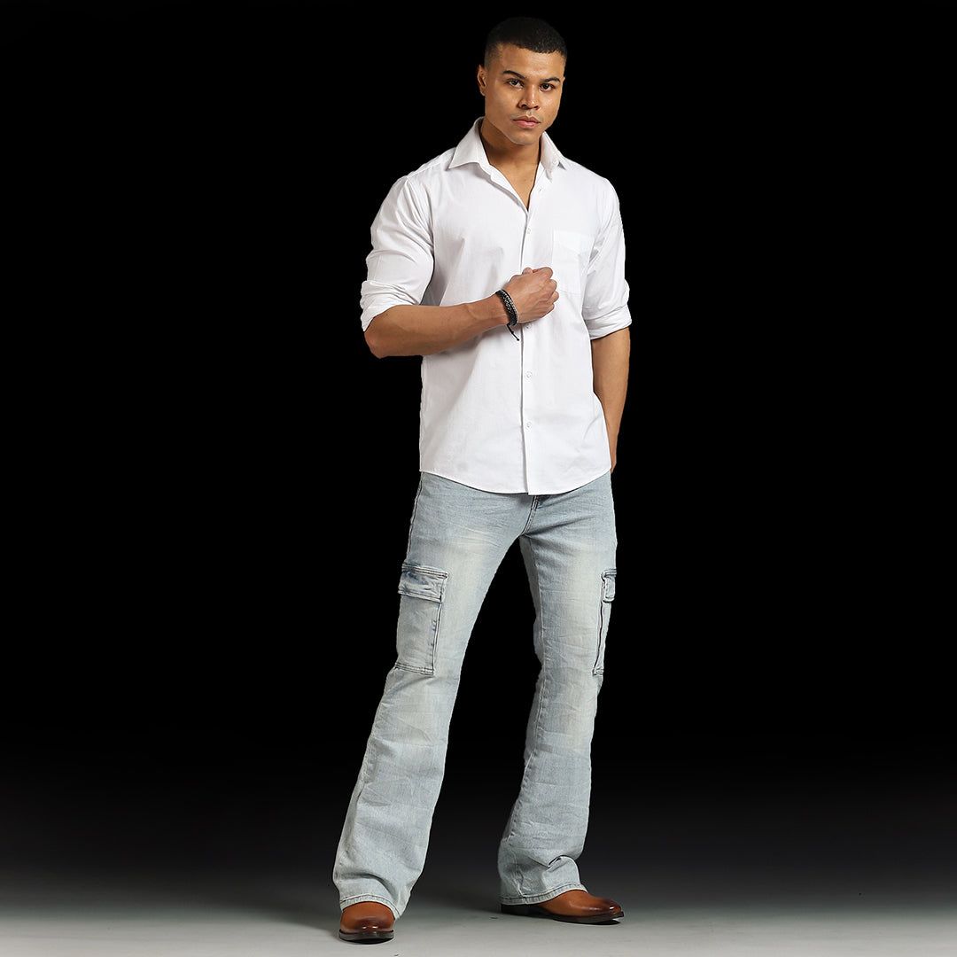 W by Waimea Men's Flare Fit Jeans