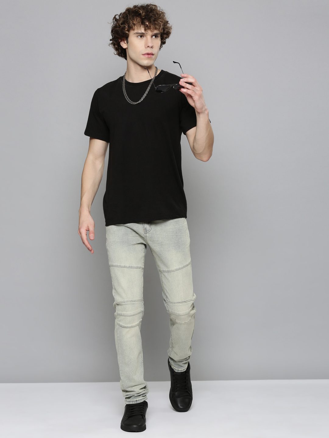 Waimea Bleach Wash Jeans (AOM5919)