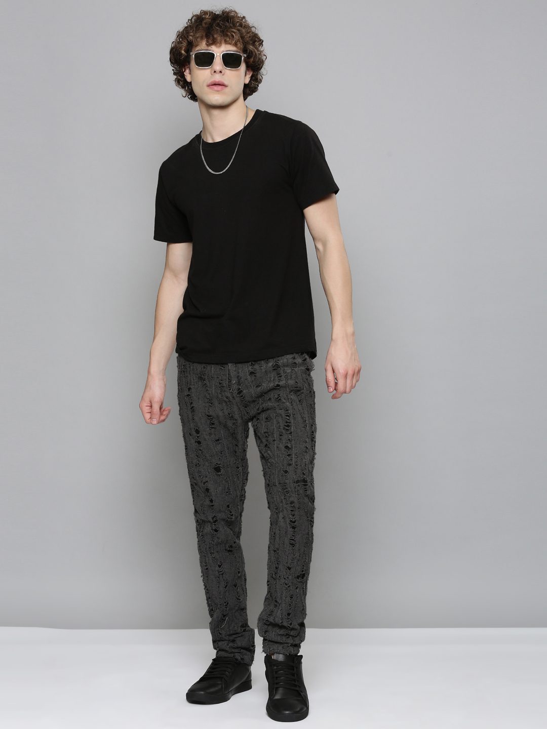 Waimea Black Charcoal Jeans (M5904)