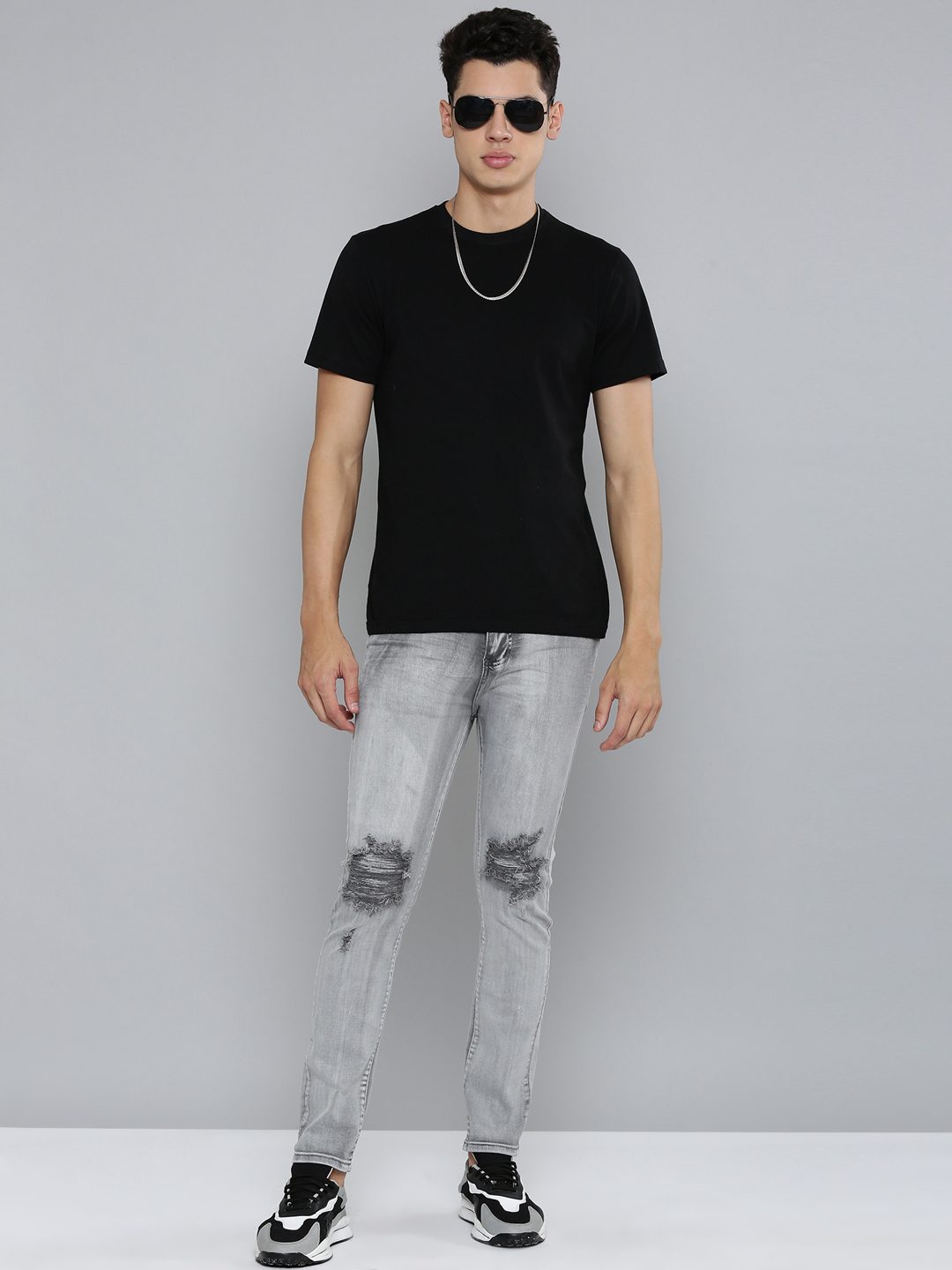 Waimea Gun Metal Wash Jeans (M5982)