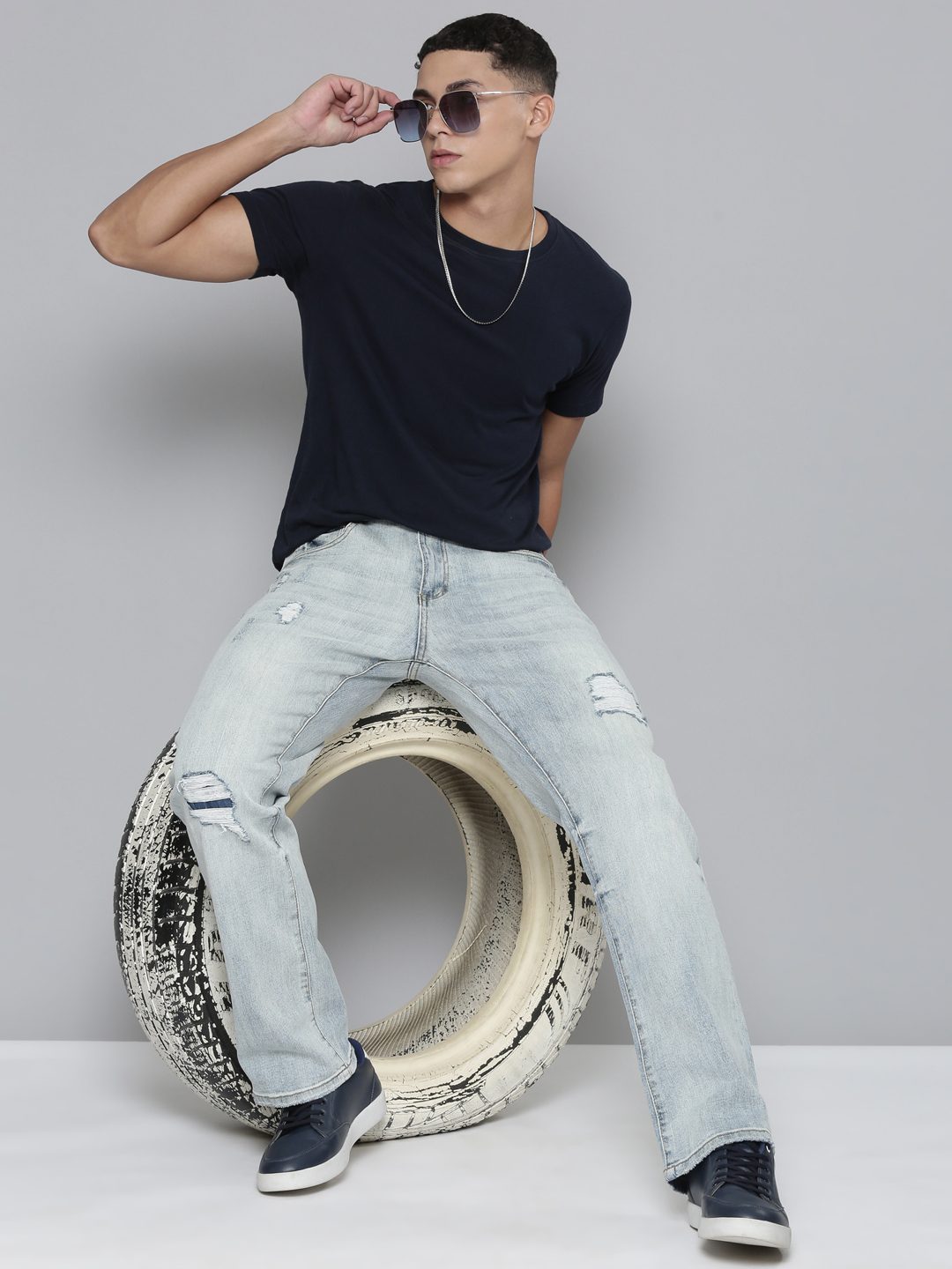 Waimea Blue Wash Jeans (IM8113)