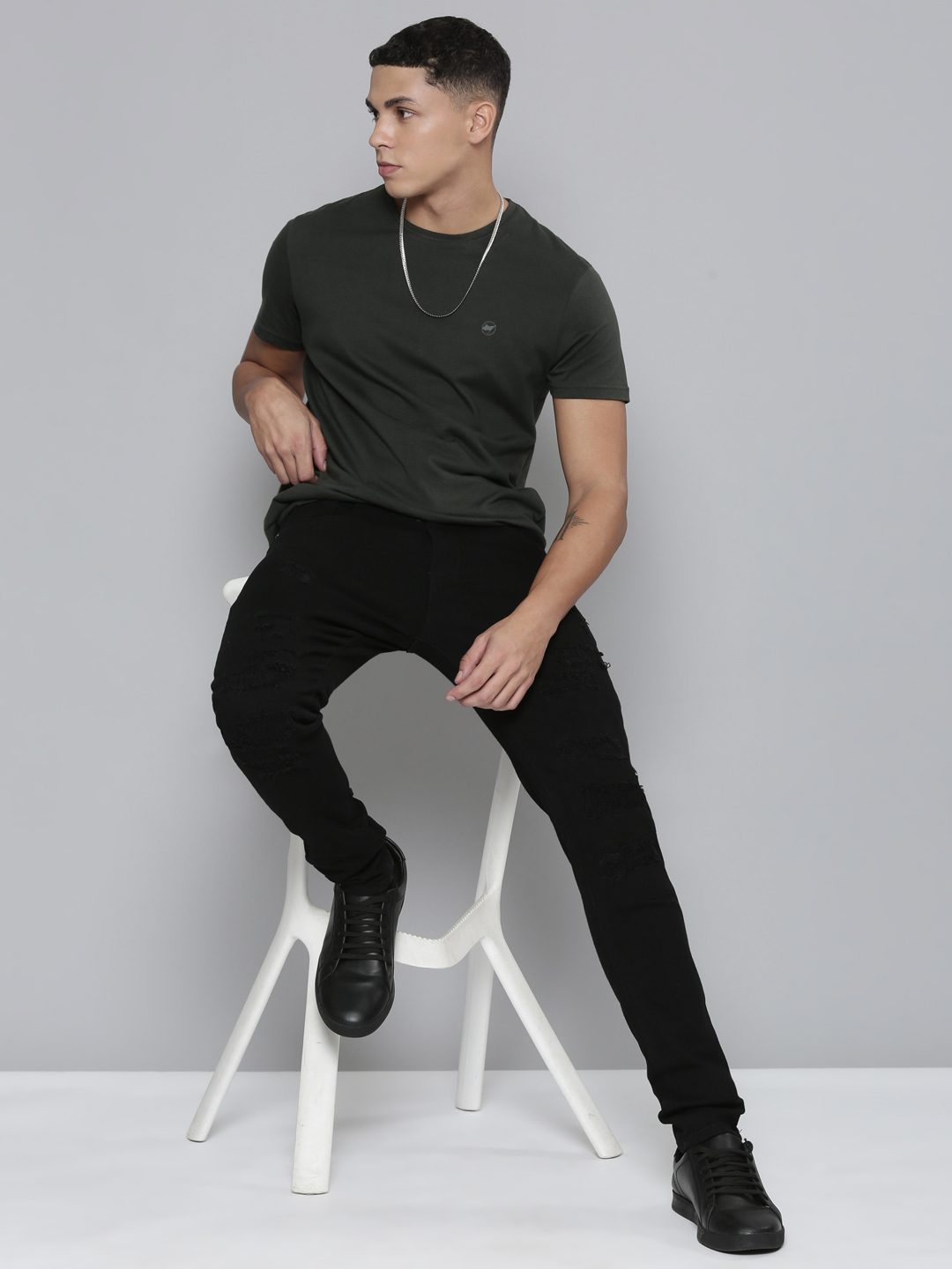 Waimea Jet Black Jeans (M5980)