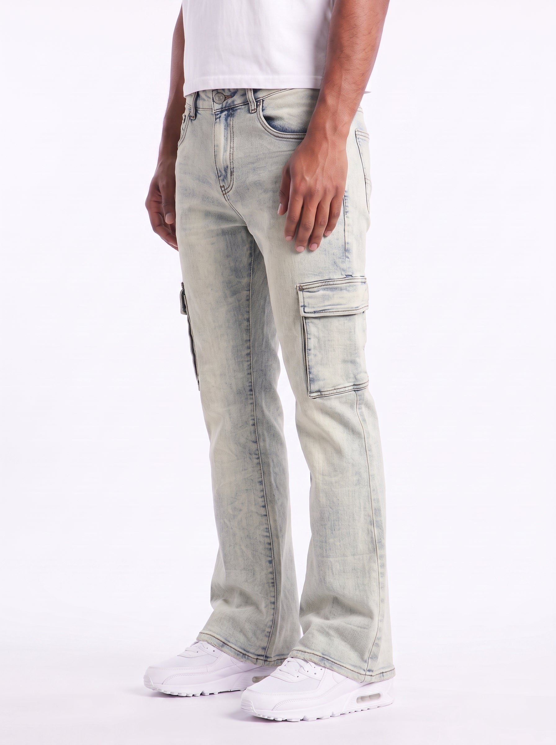 W by Waimea Men's Flare Fit Jeans