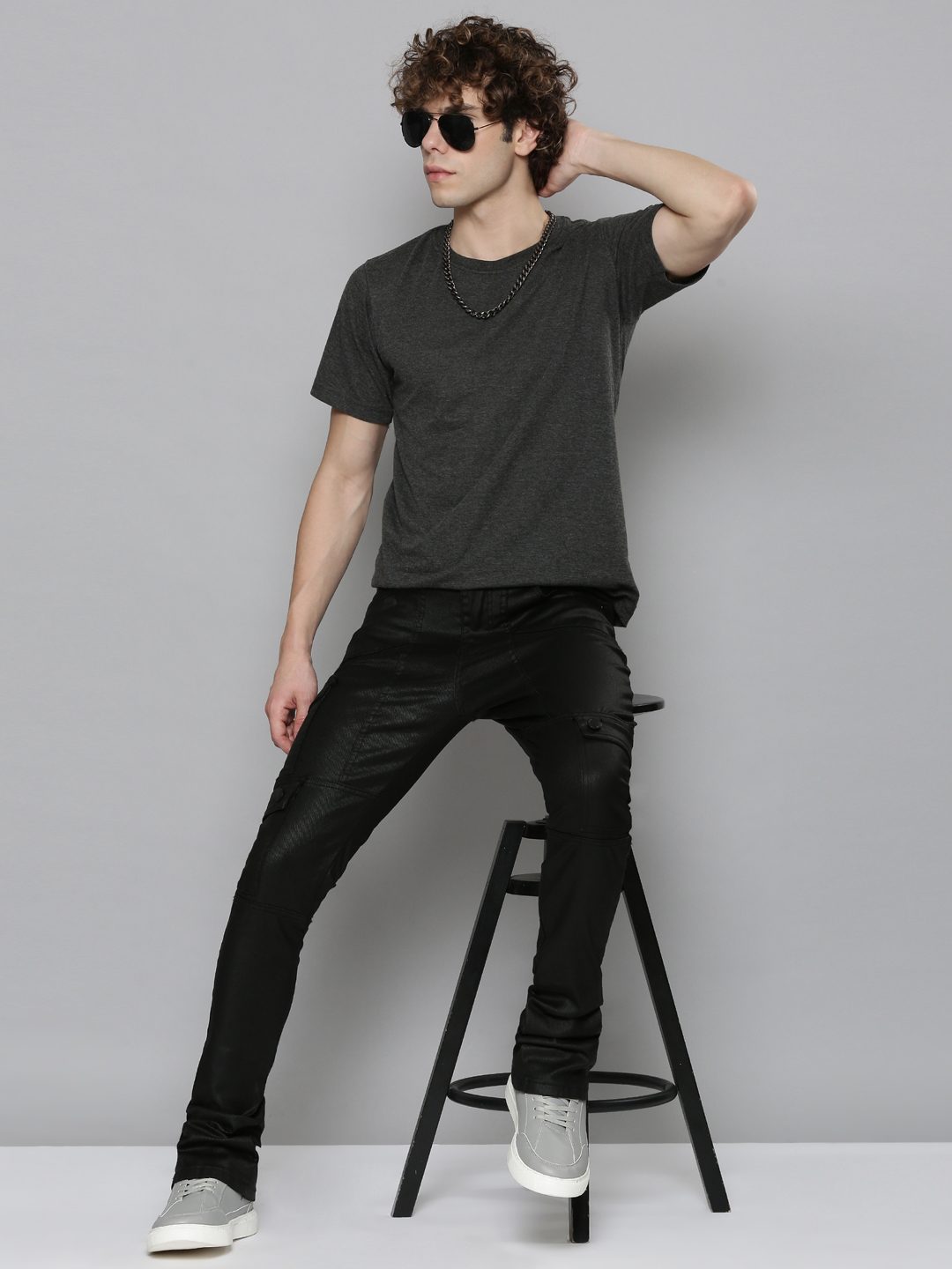 Waimea Jet Black Jeans (M5806)