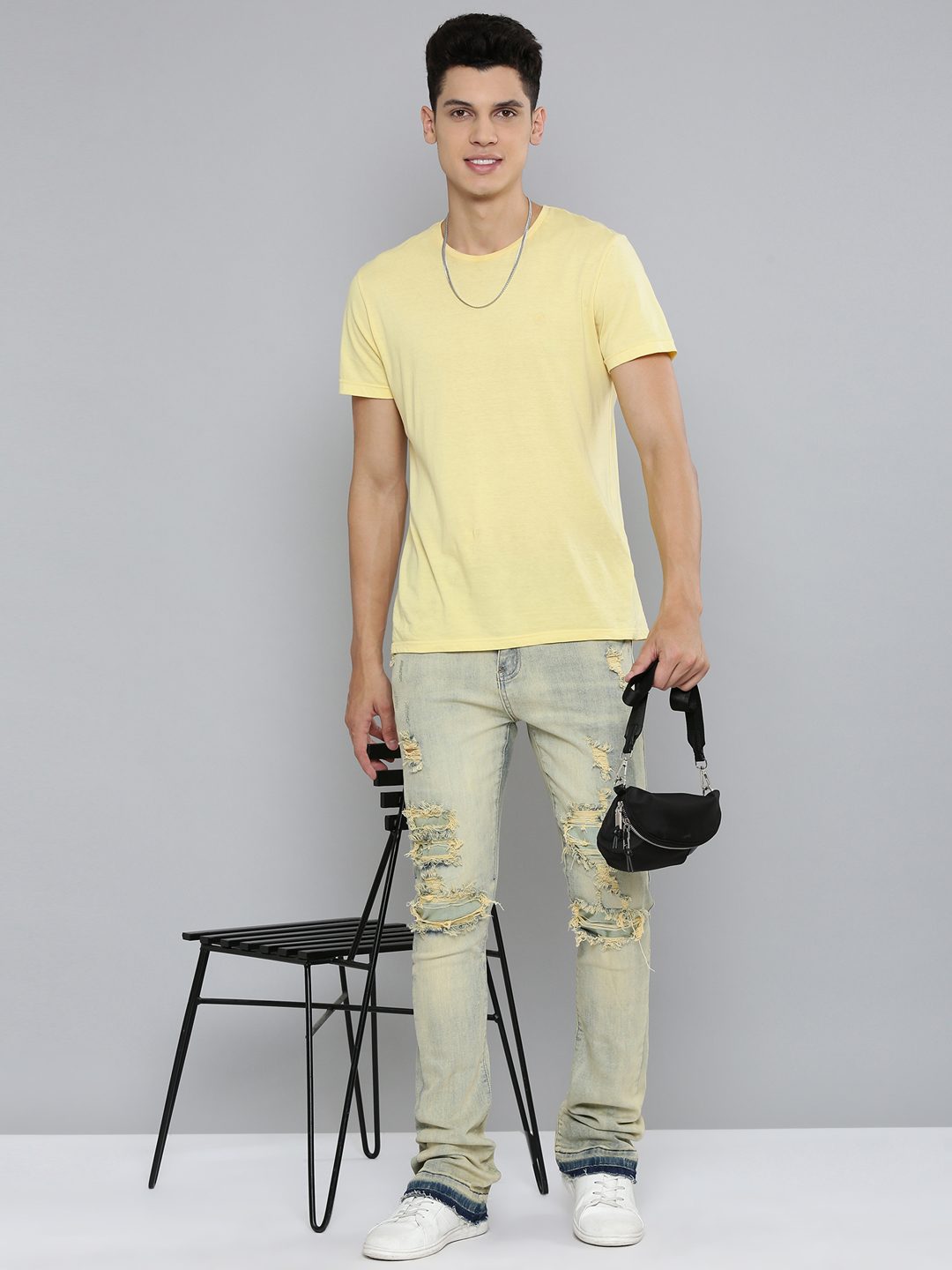 Waimea Bleach Wash Jeans (M5772)