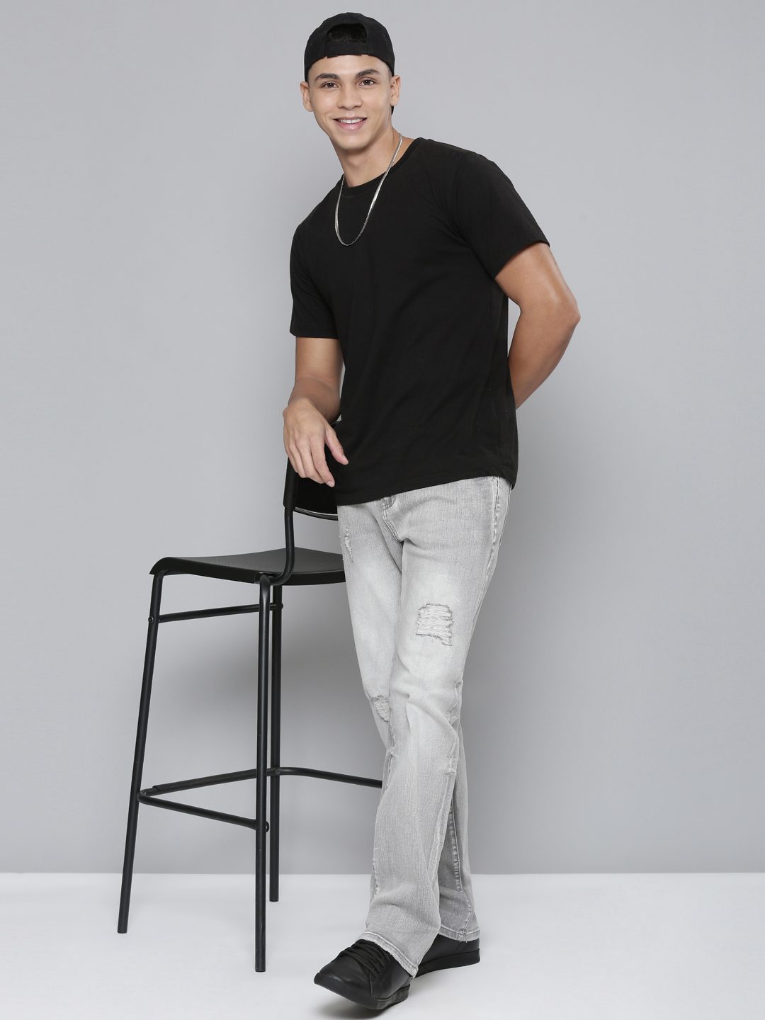 Waimea Grey Bleach Jeans (IM8113)