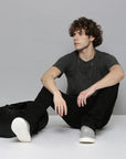 Waimea Jet Black Jeans (M5854)