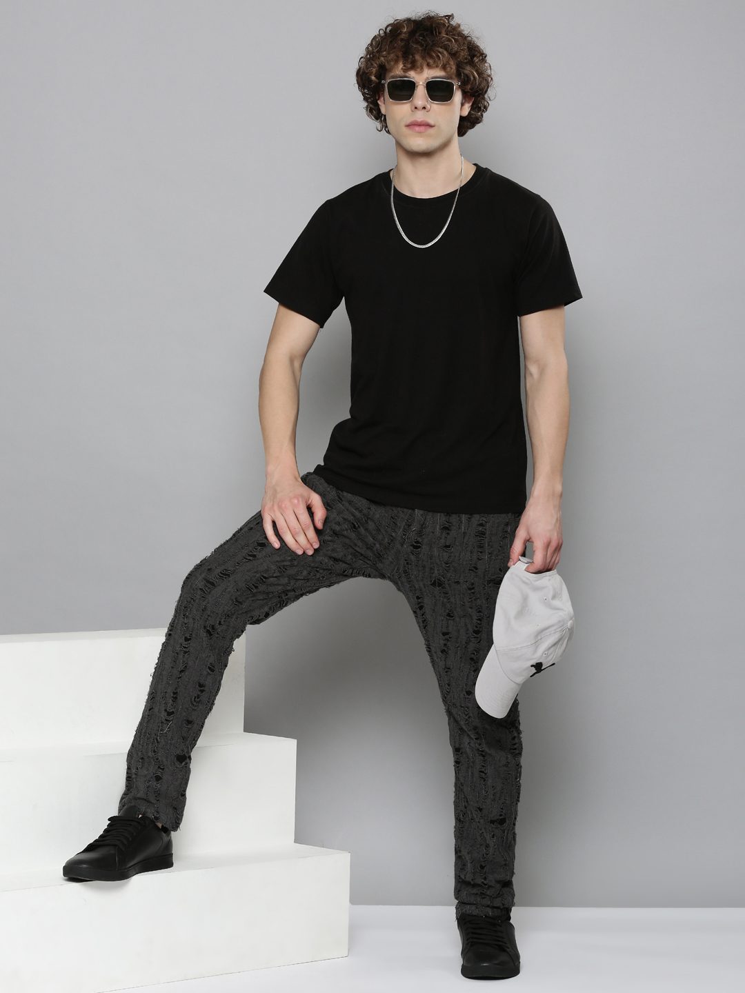 Waimea Black Charcoal Jeans (M5904)
