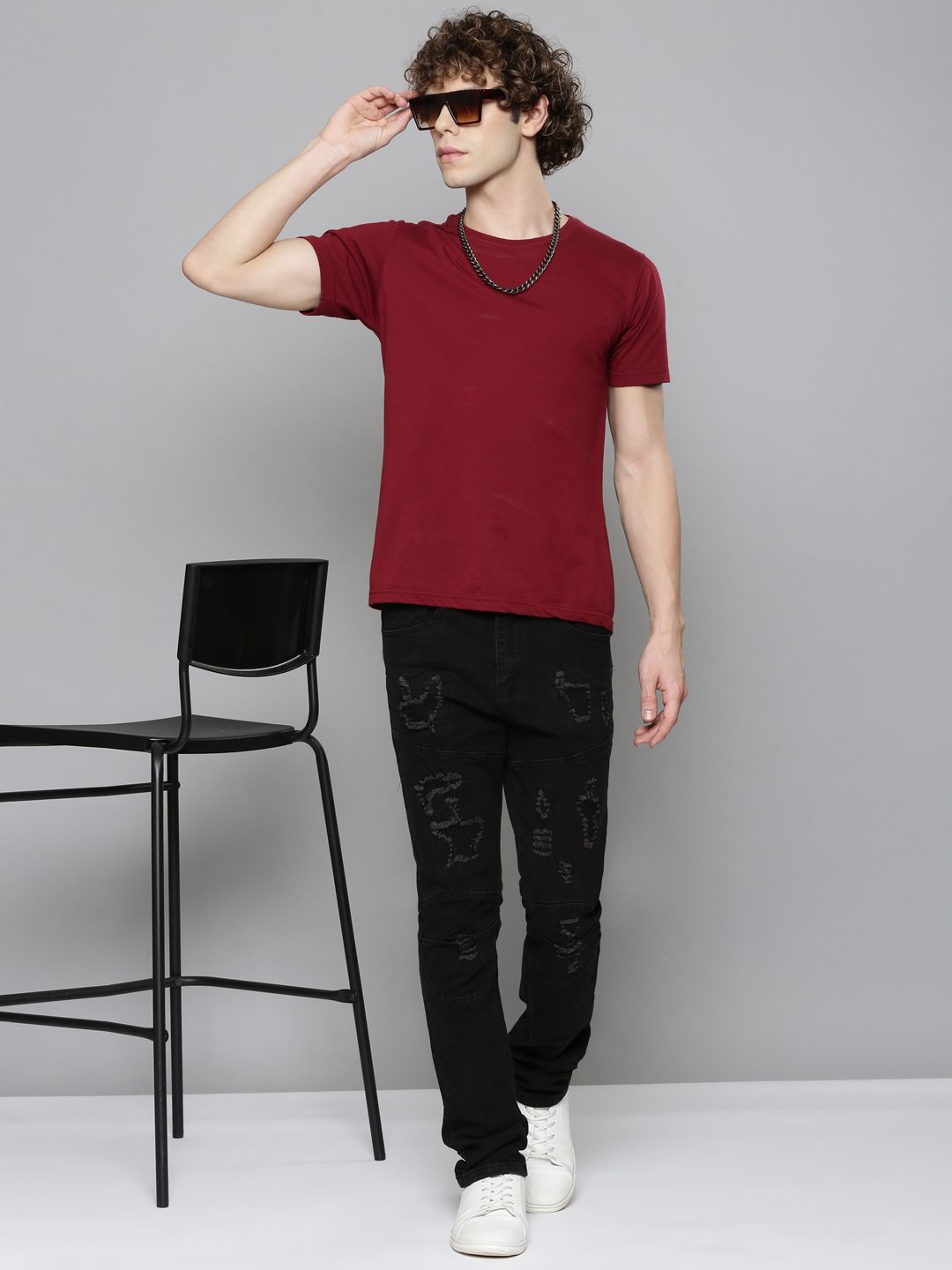 Waimea Jet Black Jeans (BOM5613)
