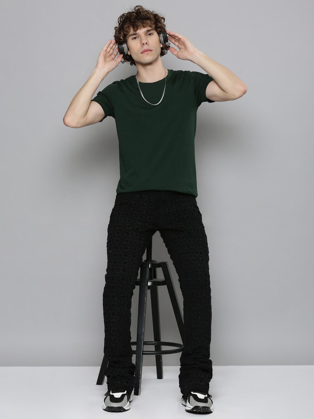 Waimea Jet Black Jeans (M5810)