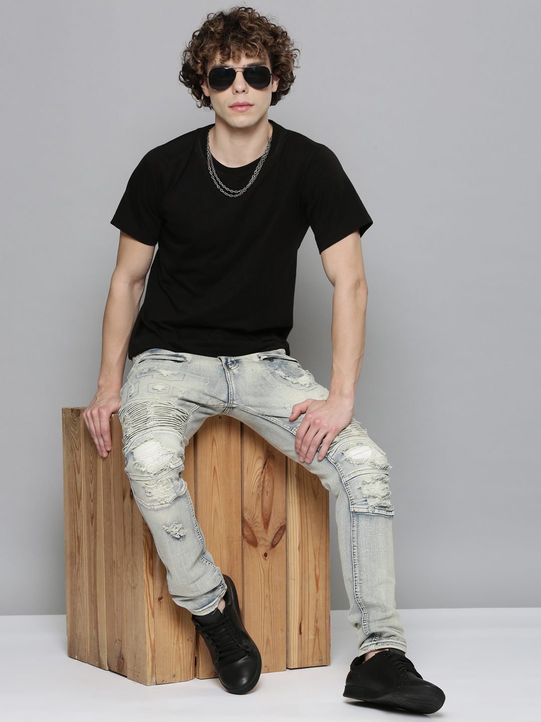 Waimea Antique Bleach Jeans (AOM5587)