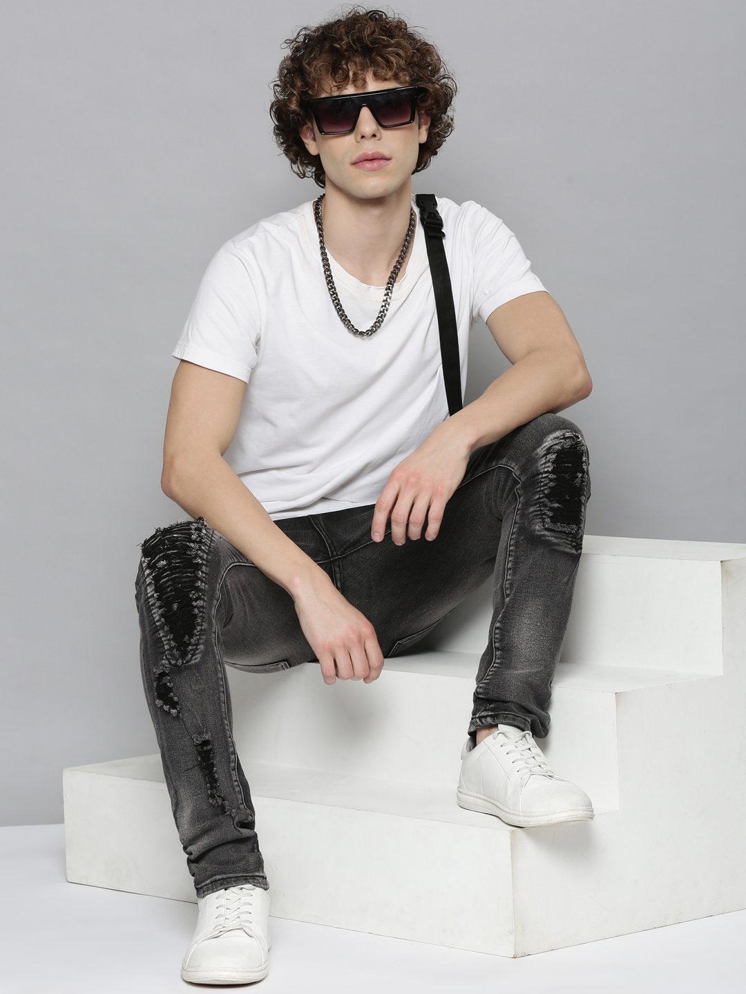 Waimea Black Acid Jeans (AOM5584)