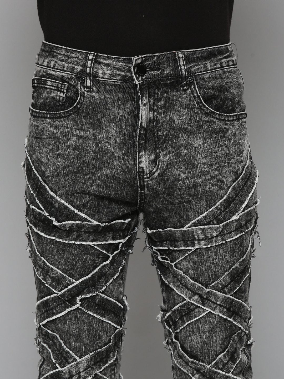 Waimea Black Wash Jeans (M5636)