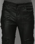 Waimea Jet Black Jeans (M5806)
