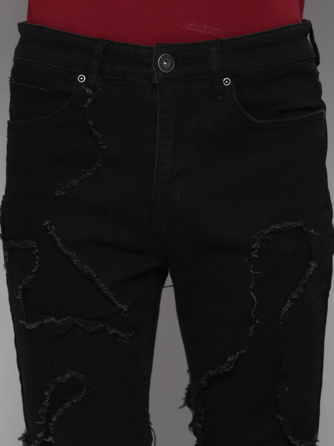 Waimea Jet Black Jeans (M5804)