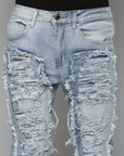 Waimea Blue Wash Jeans (M5839)