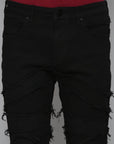 Waimea Jet Black Jeans (M5838)