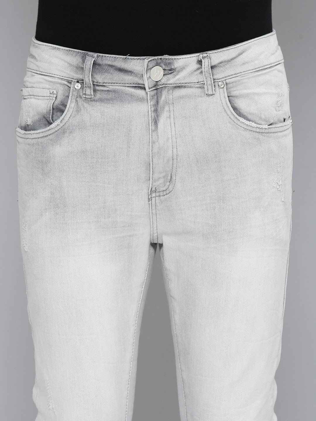 Waimea Grey Bleach Wash Jeans (M8172)