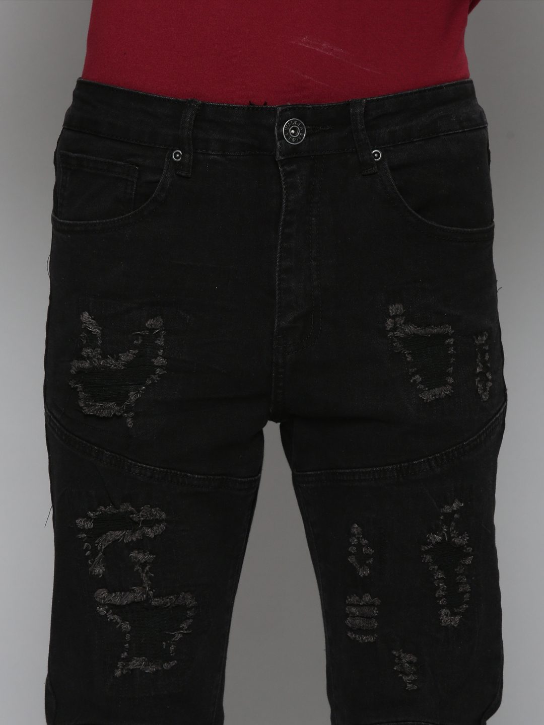 Waimea Jet Black Jeans (BOM5613)