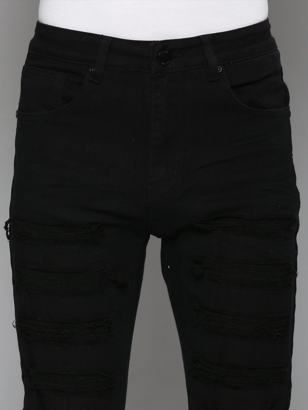 Waimea Jet Black Jeans (M5213)