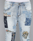 Waimea Blue Wash Jeans (M8018)