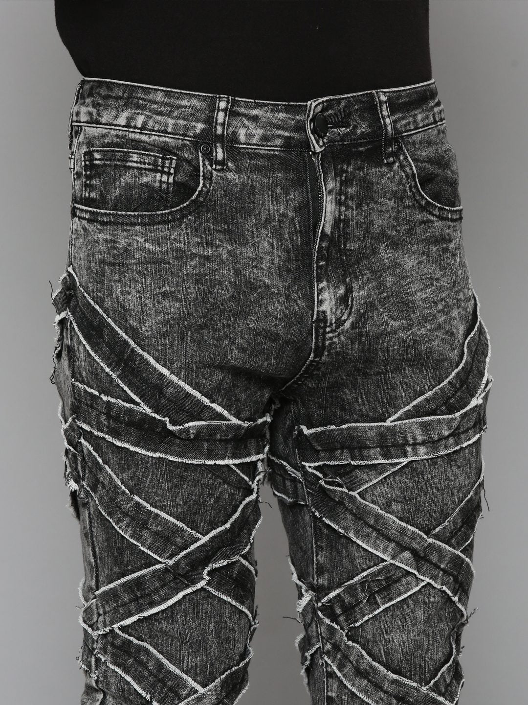 Waimea Black Wash Jeans (M5636)
