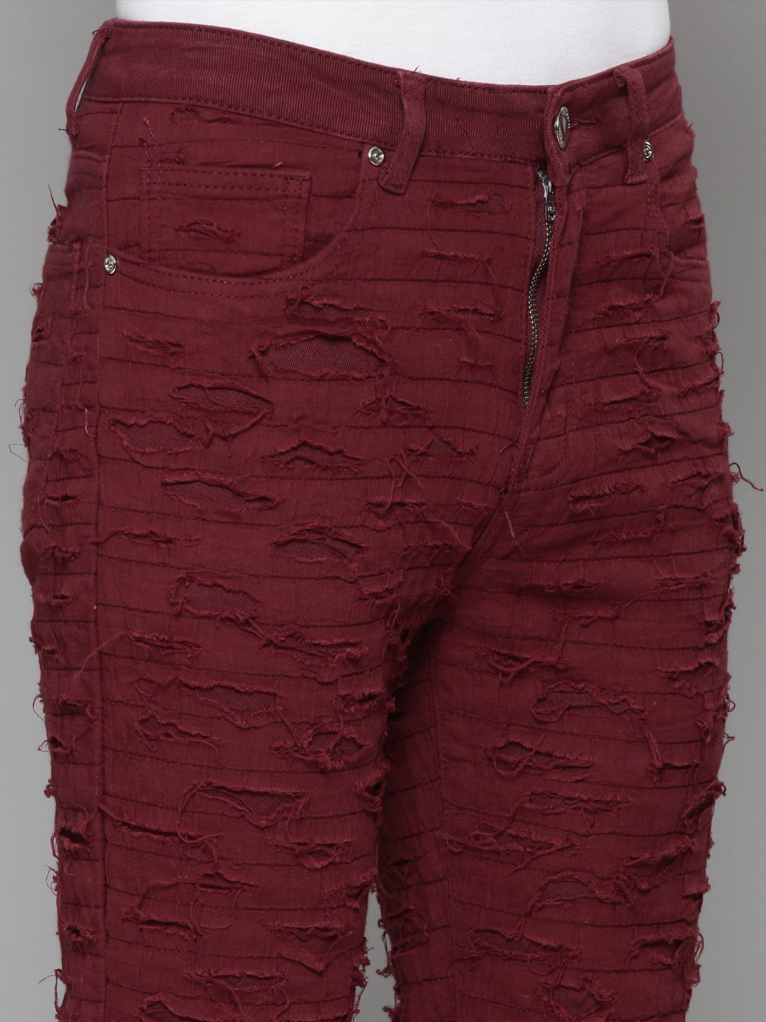 Waimea Burgundy Jeans (M5756)