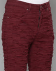 Waimea Burgundy Jeans (M5756)