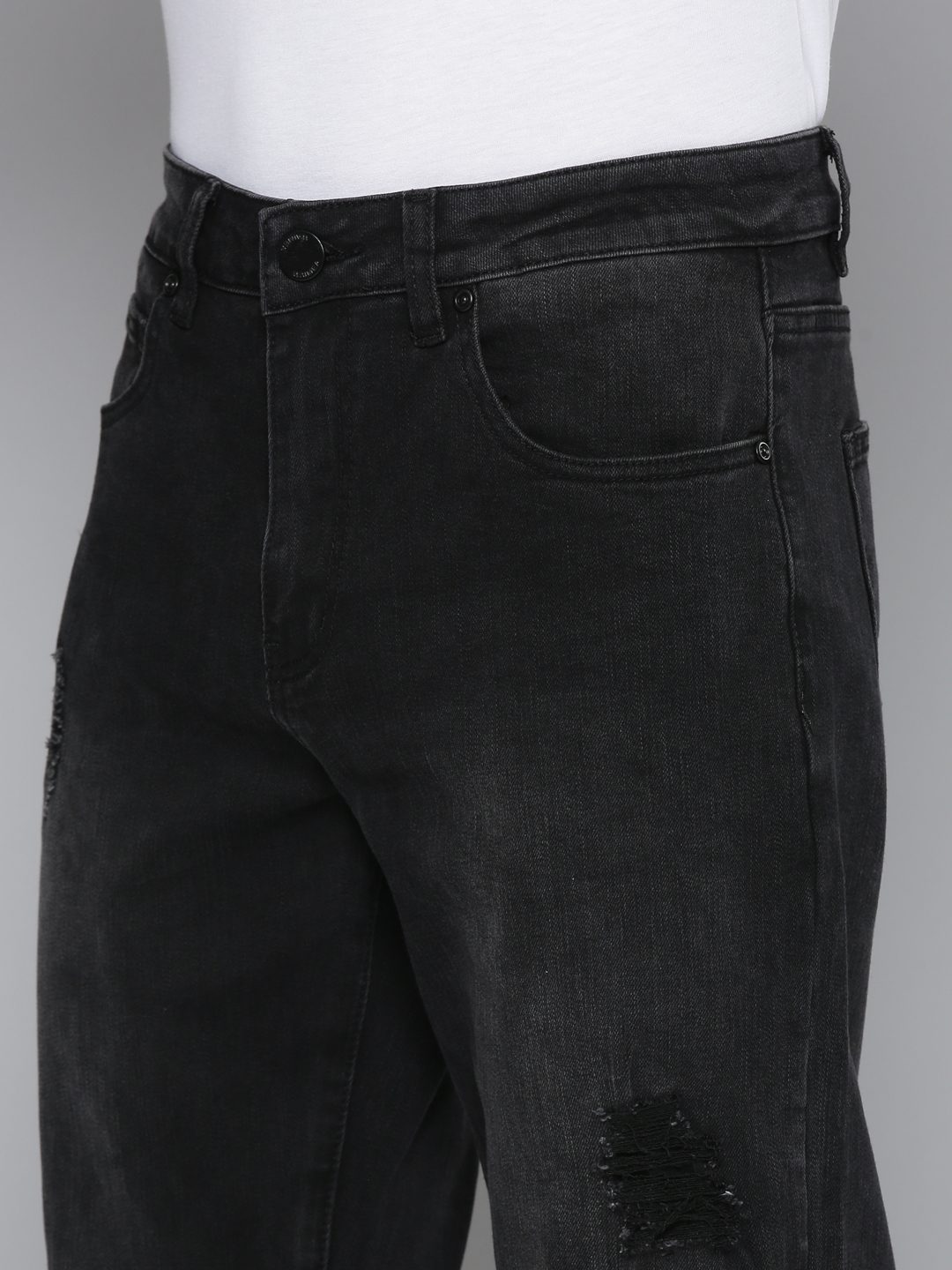 Waimea Black Wash Jeans (IM8113)