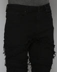 Waimea Jet Black Jeans (M5835)