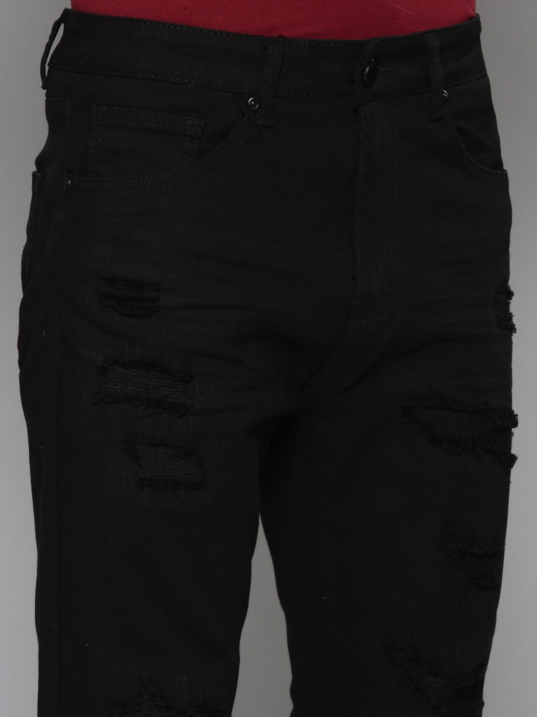 Waimea Jet Black Jeans (M5612)