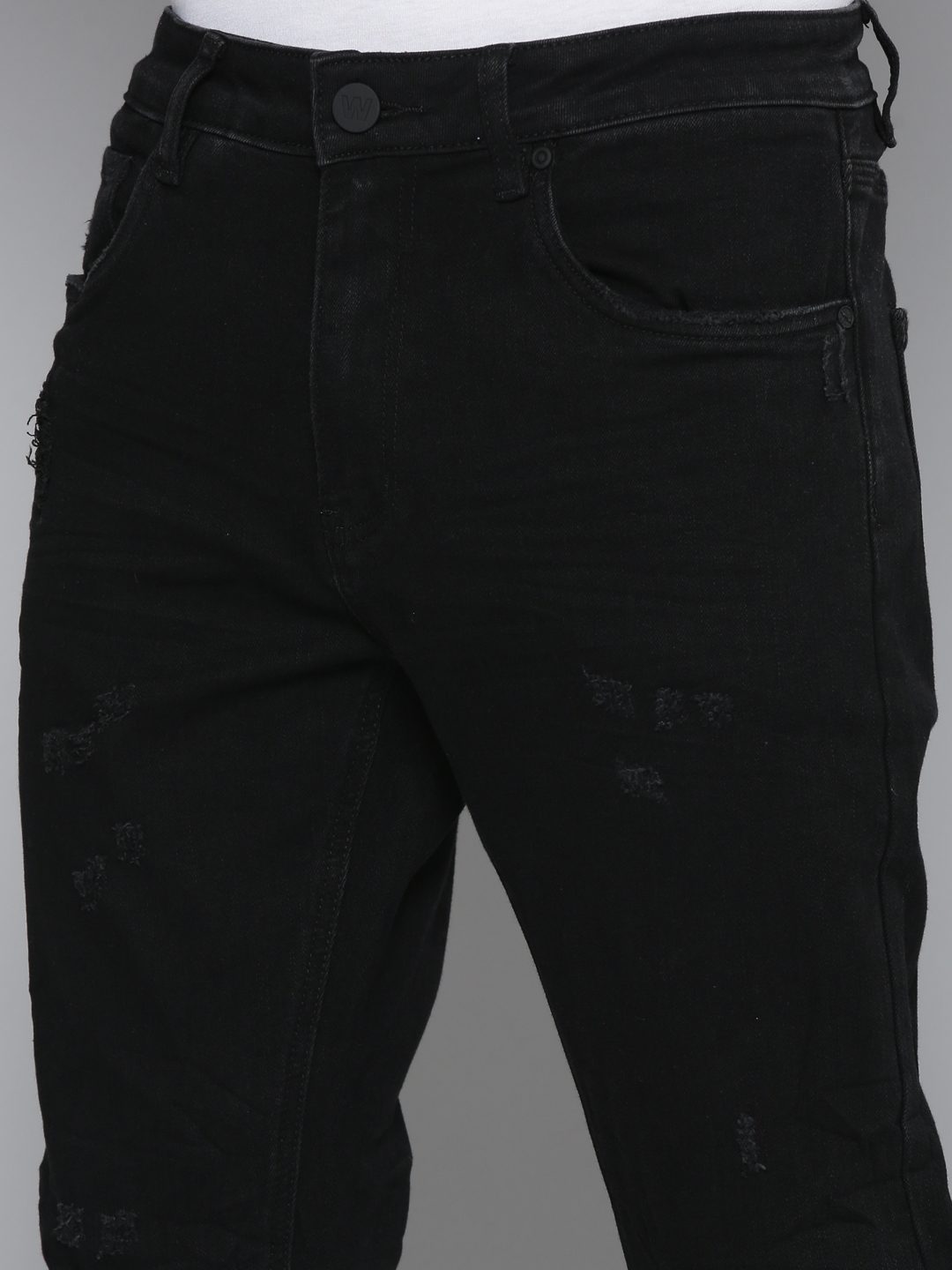Waimea Jet Black Jeans (M8202)