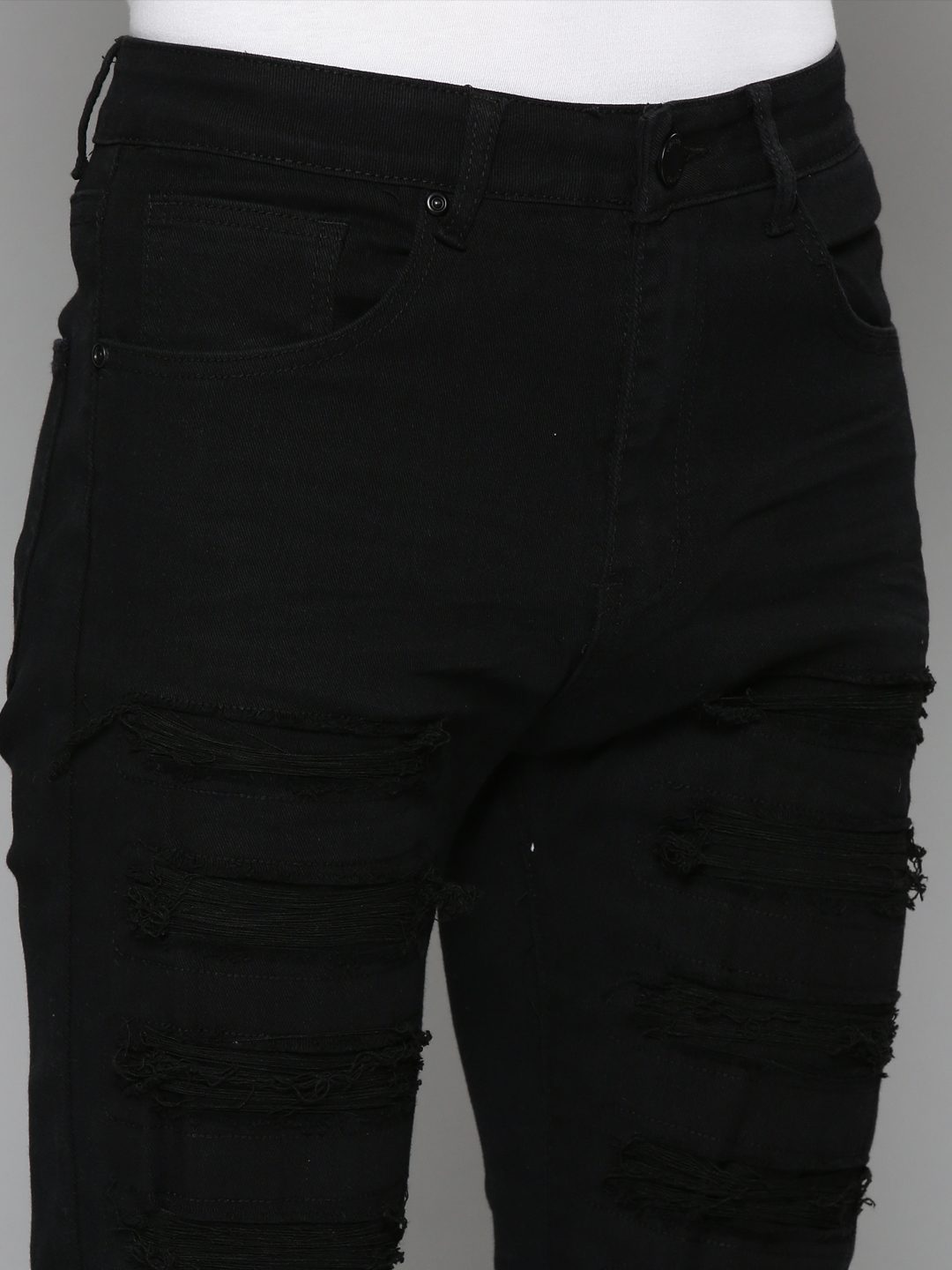 Waimea Jet Black Jeans (M5213)