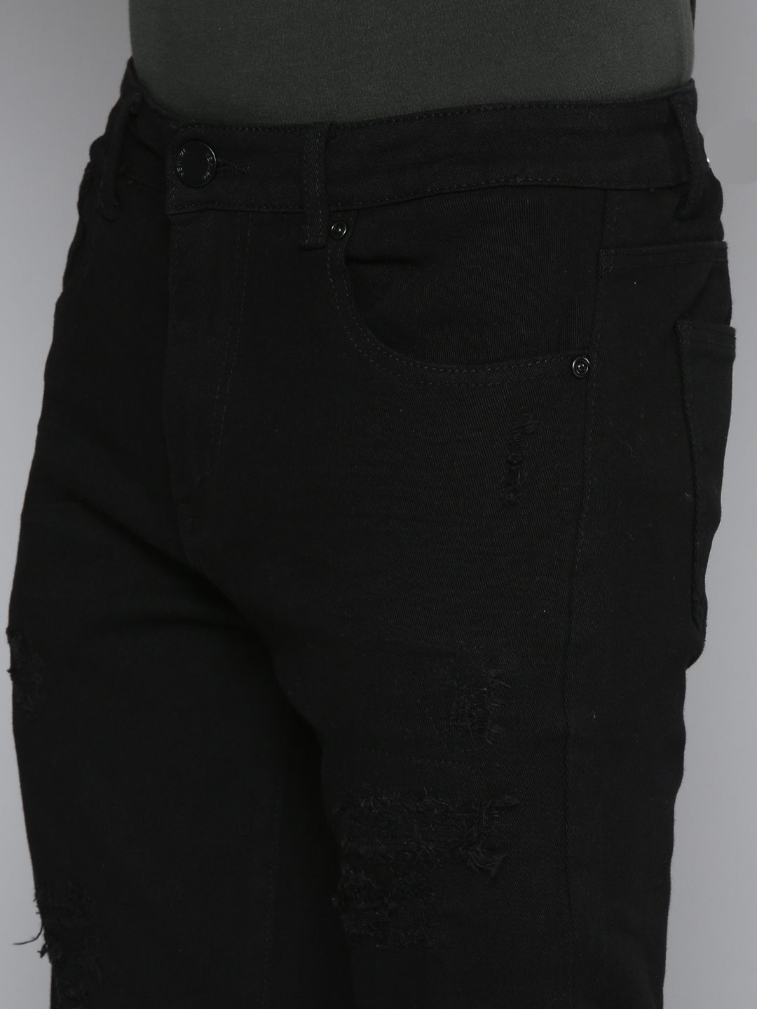 Waimea Jet Black Jeans (M5980)