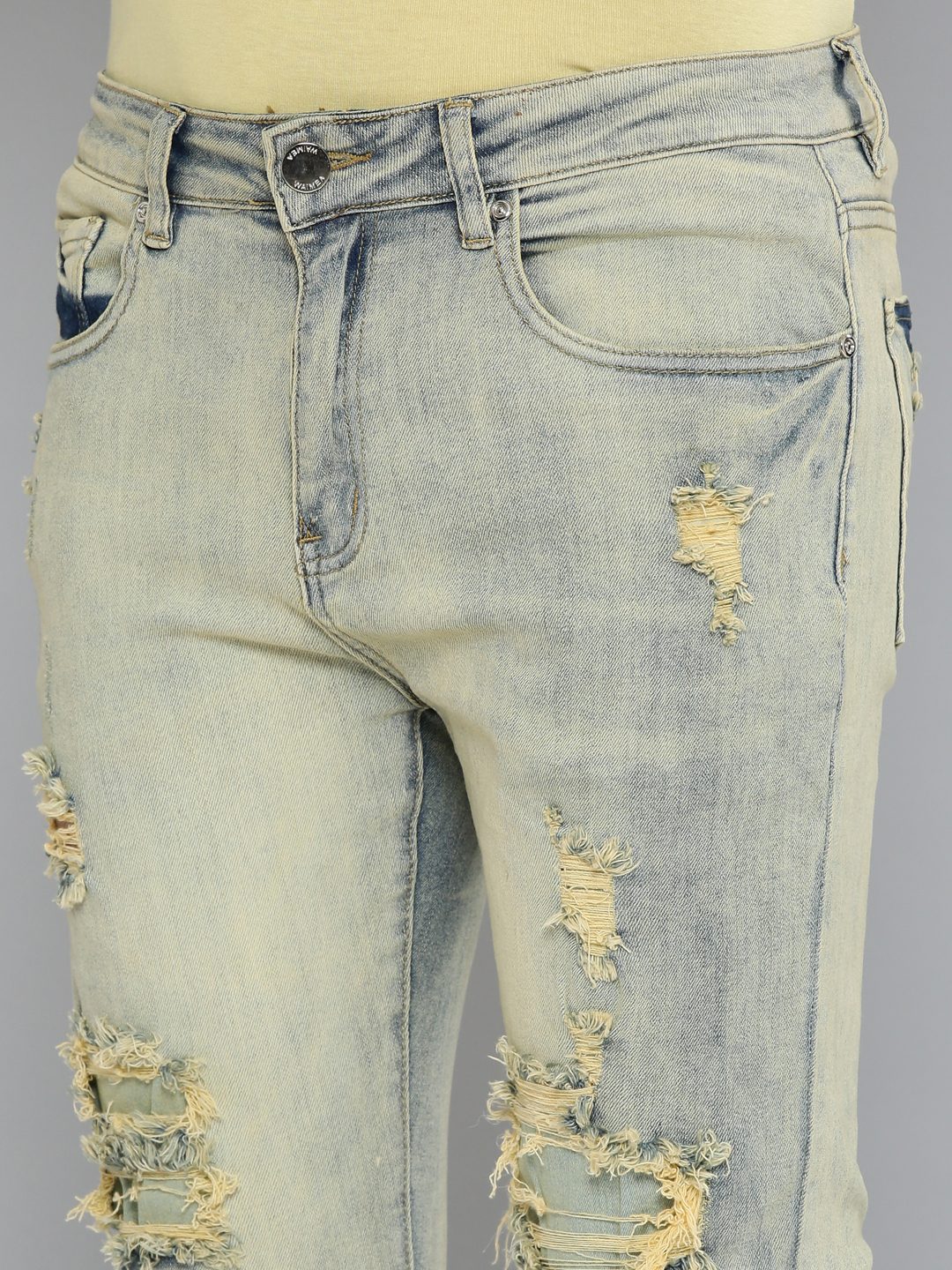 Waimea Bleach Wash Jeans (M5772)
