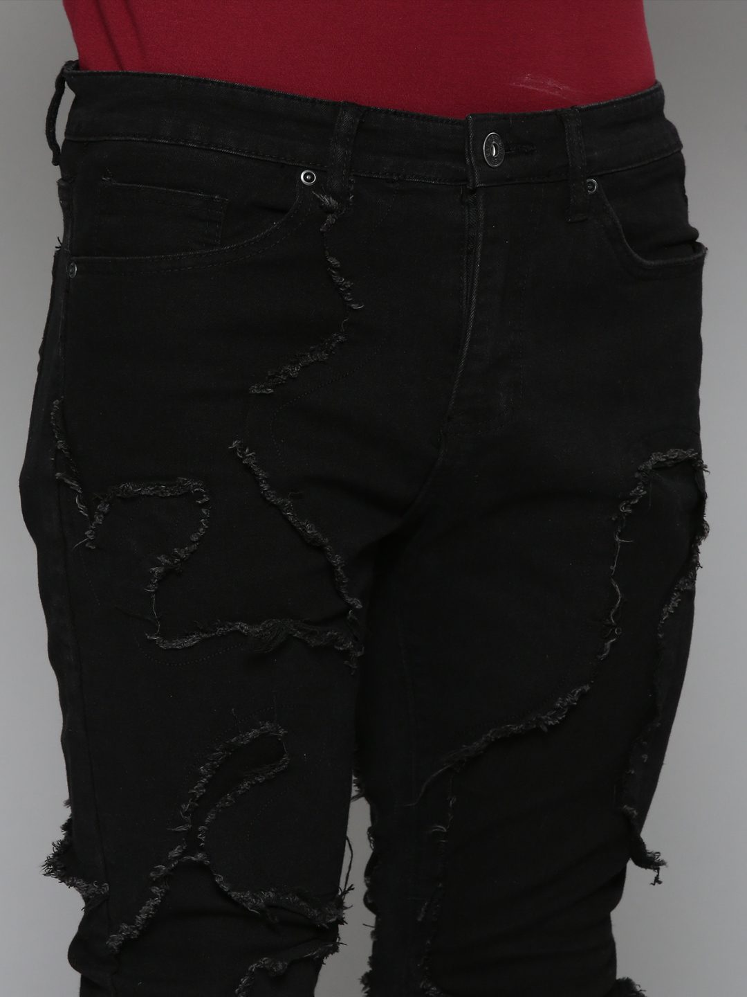 Waimea Jet Black Jeans (M5804)
