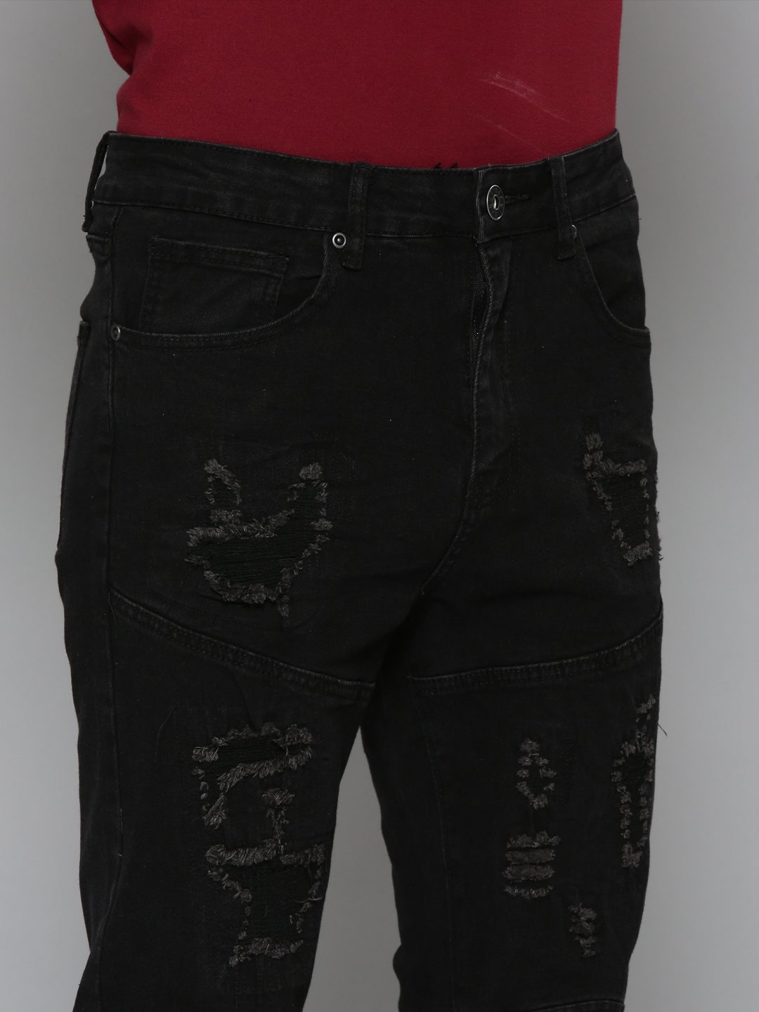 Waimea Jet Black Jeans (BOM5613)