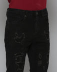 Waimea Jet Black Jeans (BOM5613)