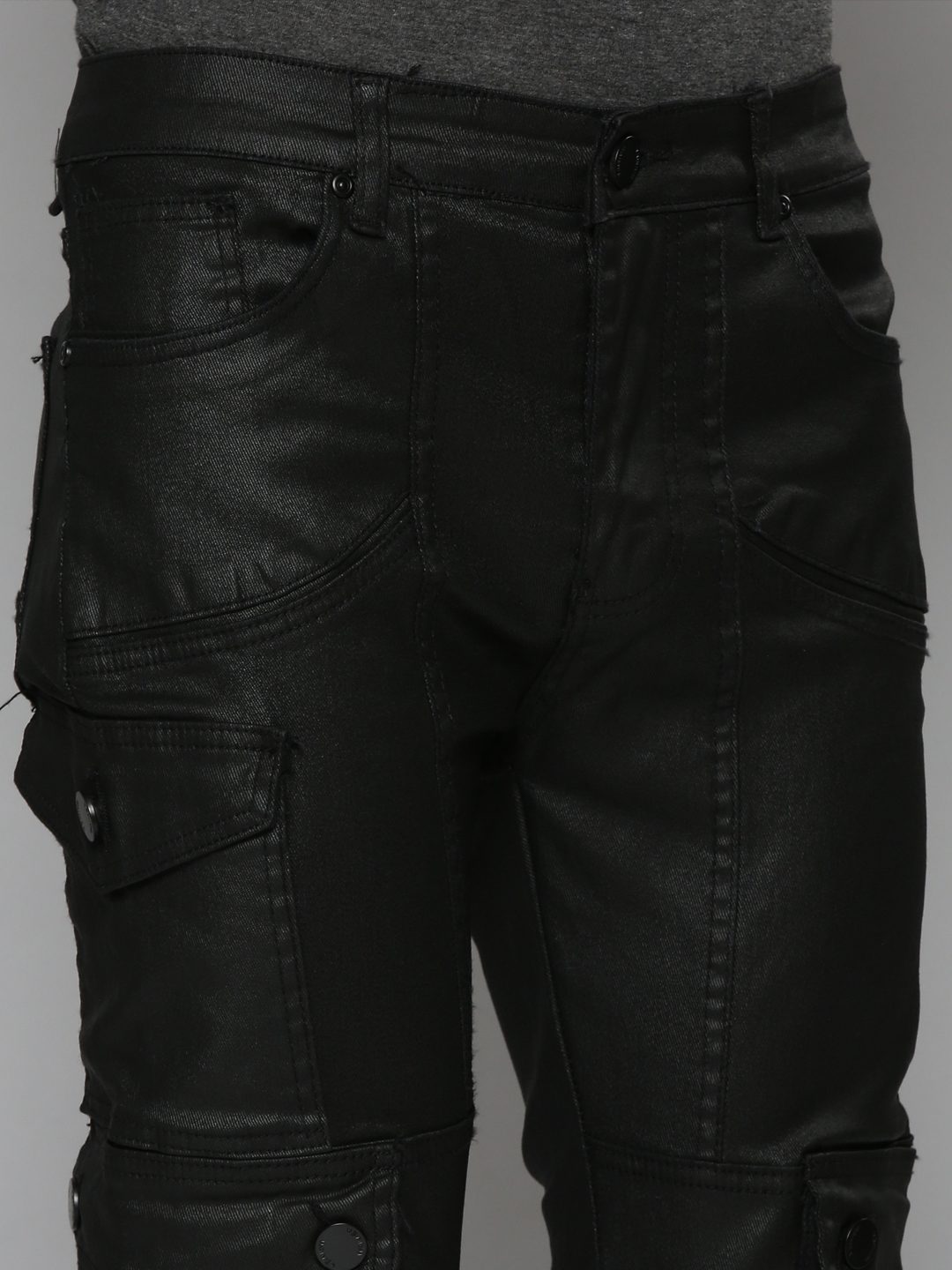Waimea Jet Black Jeans (M5806)