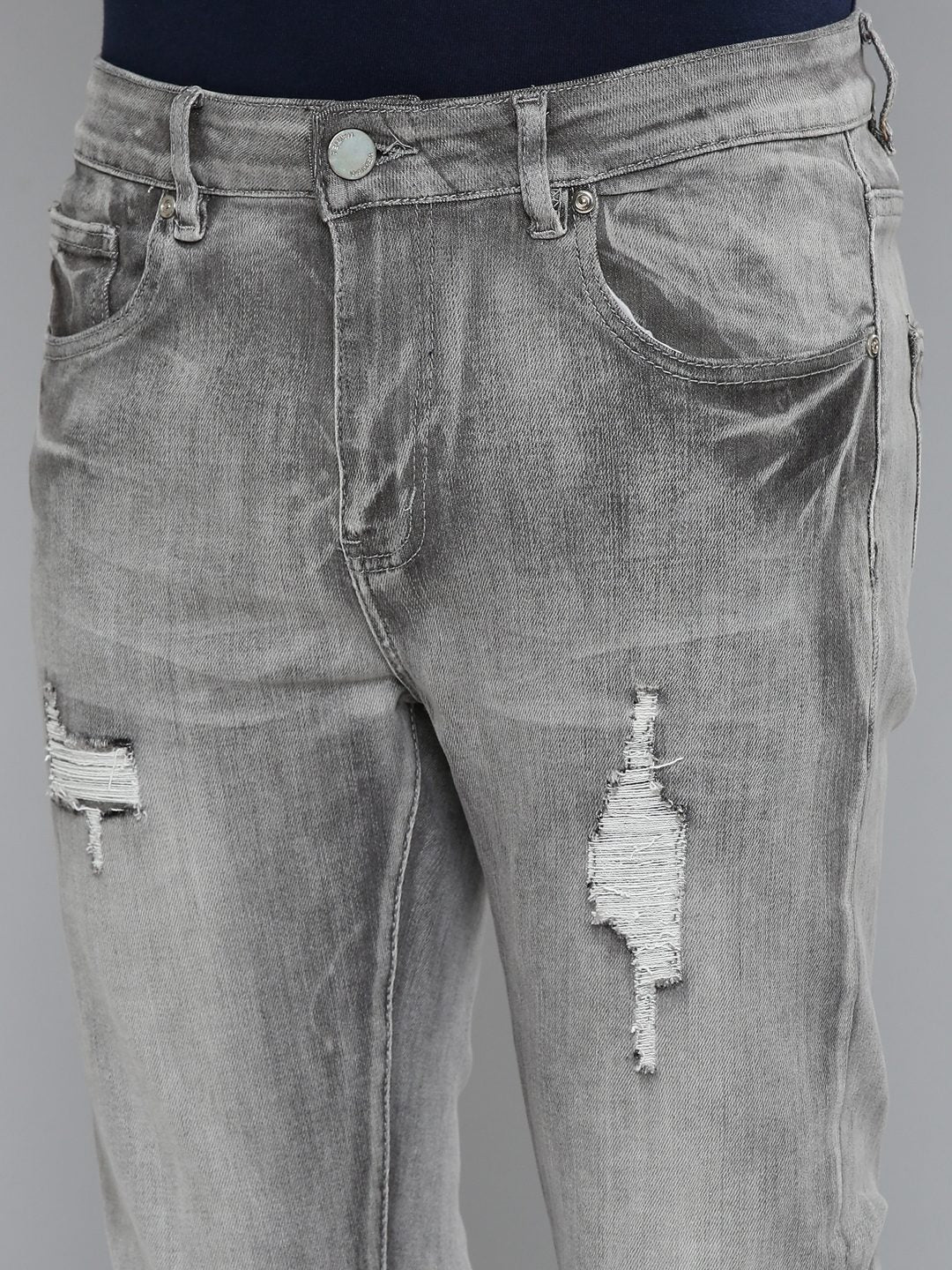 Waimea Grey Bleach Jeans (M8020)
