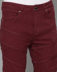 Waimea Burgundy Jeans (M5854)