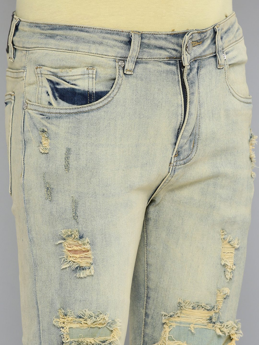 Waimea Bleach Wash Jeans (M5772)