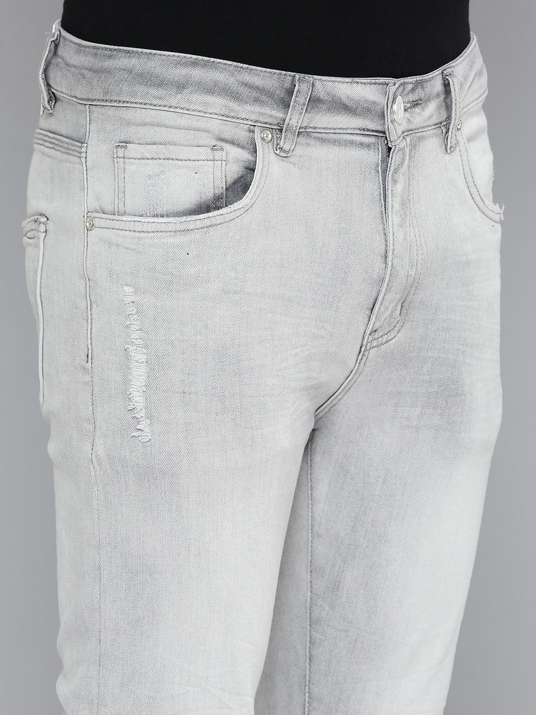 Waimea Grey Bleach Wash Jeans (M8176)