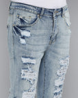 Waimea Blue Wash Jeans (M8021)