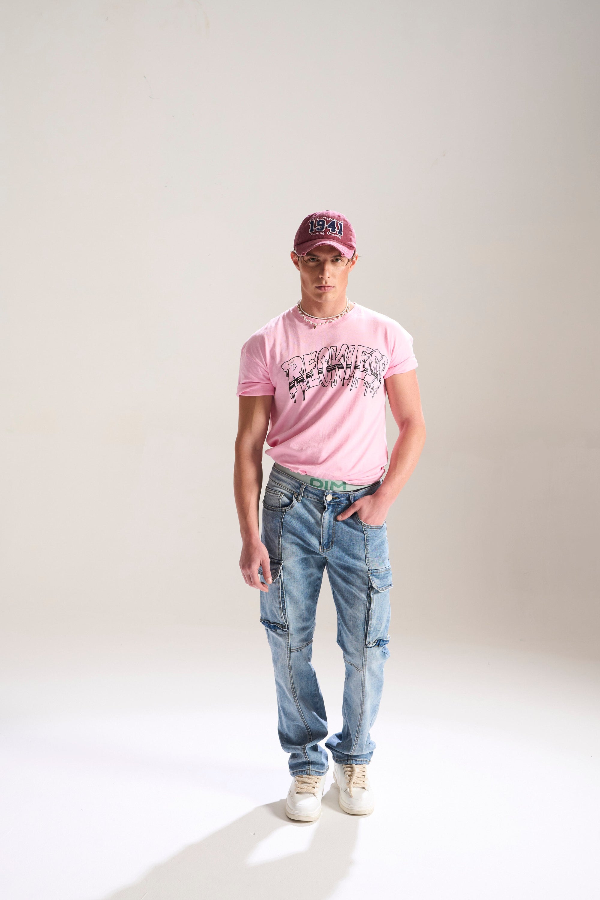 BLUE WASH RELAXED FIT JEAN